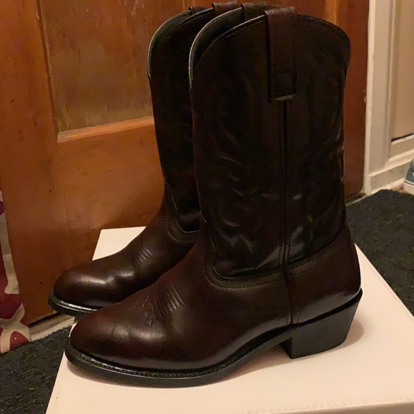 Men’s Cody James Boots, Black Cherry (10EE) - Picture 6 of 6